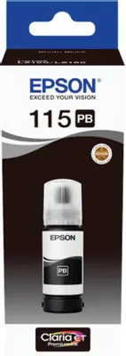 Чернила Epson 115 C13T07D14A, для Epson, 70мл, черный фото