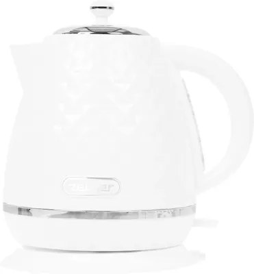 Чайник электрический Zelmer ZCK7635W, 1.7л, пластик