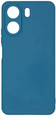 Чехол (клип-кейс) ZIBELINO Soft Matte, для Xiaomi Redmi 13, синий [zsmf-xia-rdm-13c-blu]