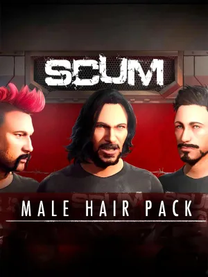 Дополнение к игре GAMEPIRES SCUM - Male Hair Pack, для  ПК,  регион: Россия,СНГ,  RUS (интерфейс и субтитры)