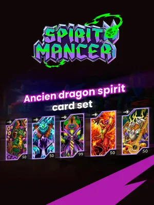 Дополнение к игре DEAR VILLAGERS Spirit Mancer - Ancient Dragon Spirit Card Set, для  ПК,  регион: Россия,СНГ,  английская версия