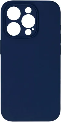 Чехол (клип-кейс) ZIBELINO Hard Case, для Apple iPhone 15 Pro, темно-синий [zhc-apl-15-pro-ms-cam-blblu]