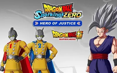 Дополнение к игре NAMCO BANDAI Dragon Ball: Sparking! Zero Hero of Justice Pack, для  ПК,  регион: Россия,  RUS (интерфейс и субтитры)