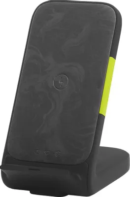 Беспроводное зарядное устройство  InfinityLab Insstand,  USB-A,  USB-C, 15Вт, 3A, черный [ilinsstandblkeu]