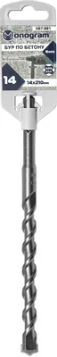 Бур MONOGRAM 087-881,  по бетону/кирпичу/камню,  14мм,  SDS-PLUS,  1шт