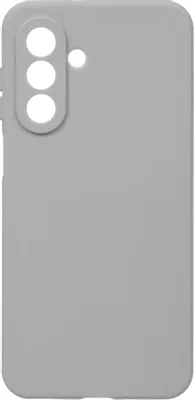 Чехол (клип-кейс) BORASCO Silicone Case, для Samsung Galaxy A17, серый [75767]