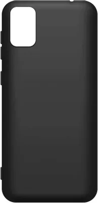 Чехол (клип-кейс) BORASCO Silicone Case, для ZTE Blade A31, черный [40269]