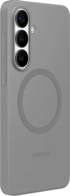 Чехол (клип-кейс) Samsung Silicone Magnet Case, для Samsung Galaxy S26+, серый [ef-es947cjegru]