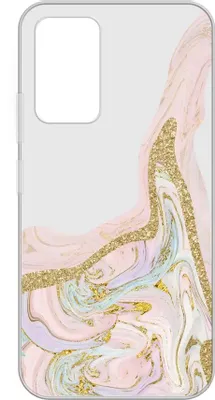 Чехол (клип-кейс) GRESSO Air, для Xiaomi Poco M4 Pro 5G, прозрачный/розовый [gr17aaae9561]