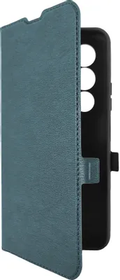 Чехол (флип-кейс) BORASCO Book Case, для Xiaomi Redmi 15 4G, зеленый опал [75817]
