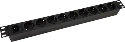 Блок распределения питания NTSS NTSS-PDU-DA2035,  горизонт.размещ.,  SchukoХ9,  Тип вход. тока 16A