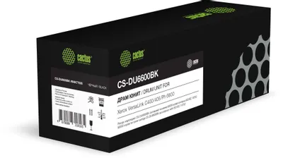 Блок фотобарабана Cactus CS-DU6600BK 604K77555 черный ч/б:60000стр. для VersaLink C400/405/Phaser 6600/6605