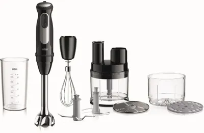 Блендер Braun MultiQuick 5 MQ55755MBK,  погружной,  черный