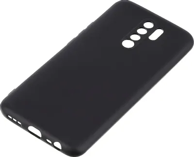 Чехол (клип-кейс) DF xiOriginal-12, для Xiaomi Redmi 9, черный [df xioriginal-12 (black)]