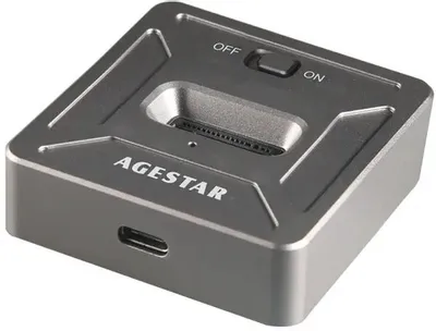 Док-станция для  SSD AgeStar 31CBNV1C, серый