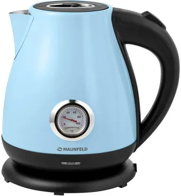 Чайник электрический MAUNFELD MGK-625BL, 1.7л, металл/пластик