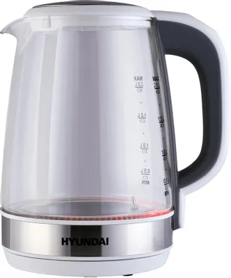 Чайник электрический Hyundai HYK-G8880, 2л, стекло