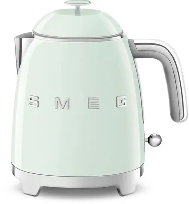 Чайник электрический SMEG KLF05PGEU, 0.8л, металл/пластик