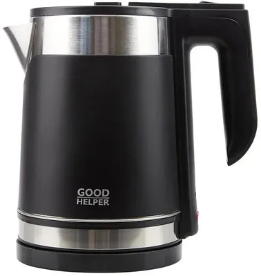 Чайник электрический GOODHELPER KPS-185C(Ч), 1.8л, металл
