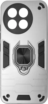 Чехол (клип-кейс) BORASCO Anti-Shock case, для Tecno Spark 30 Pro, противоударный, серебристый [52535]