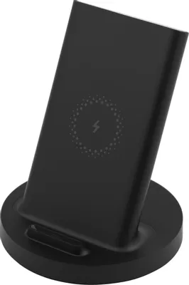 Беспроводное зарядное устройство Xiaomi Mi 20W Wireless Charging Stand,  USB-C, 20Вт, 2A, черный [gds4145gl]