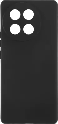 Чехол (клип-кейс) BORASCO Silicone Case, для Tecno Camon 30S, черный [73815]