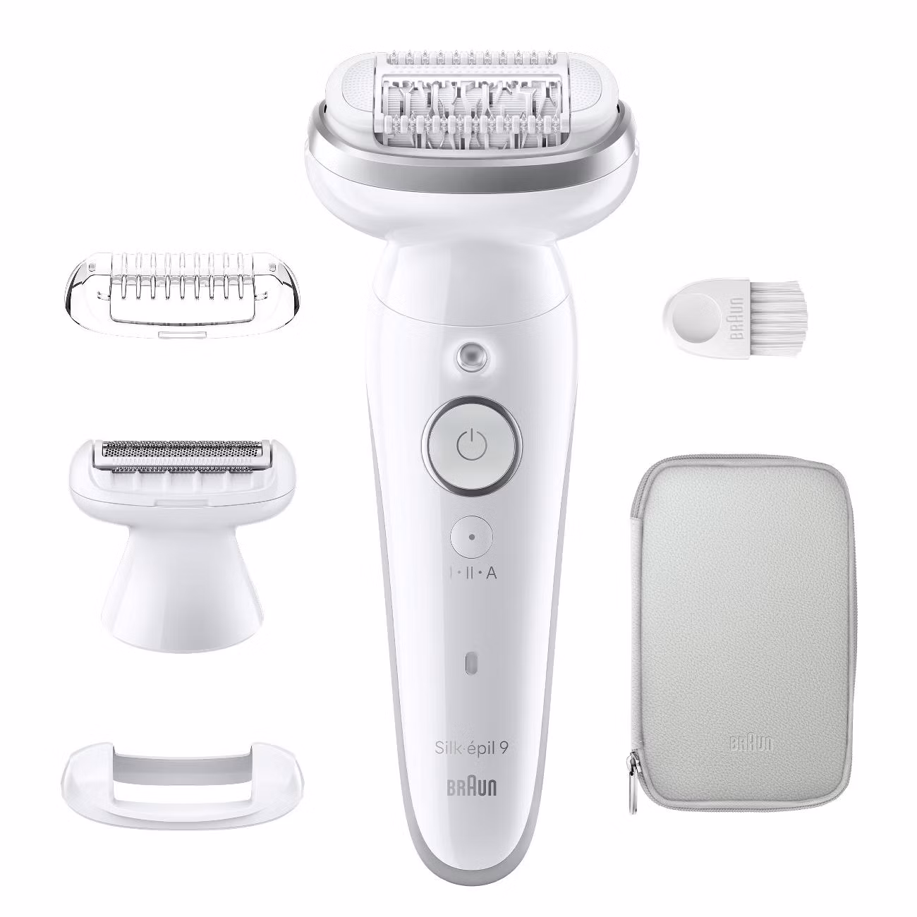 Эпилятор Braun S9 SES9-041 белый/ серебристый