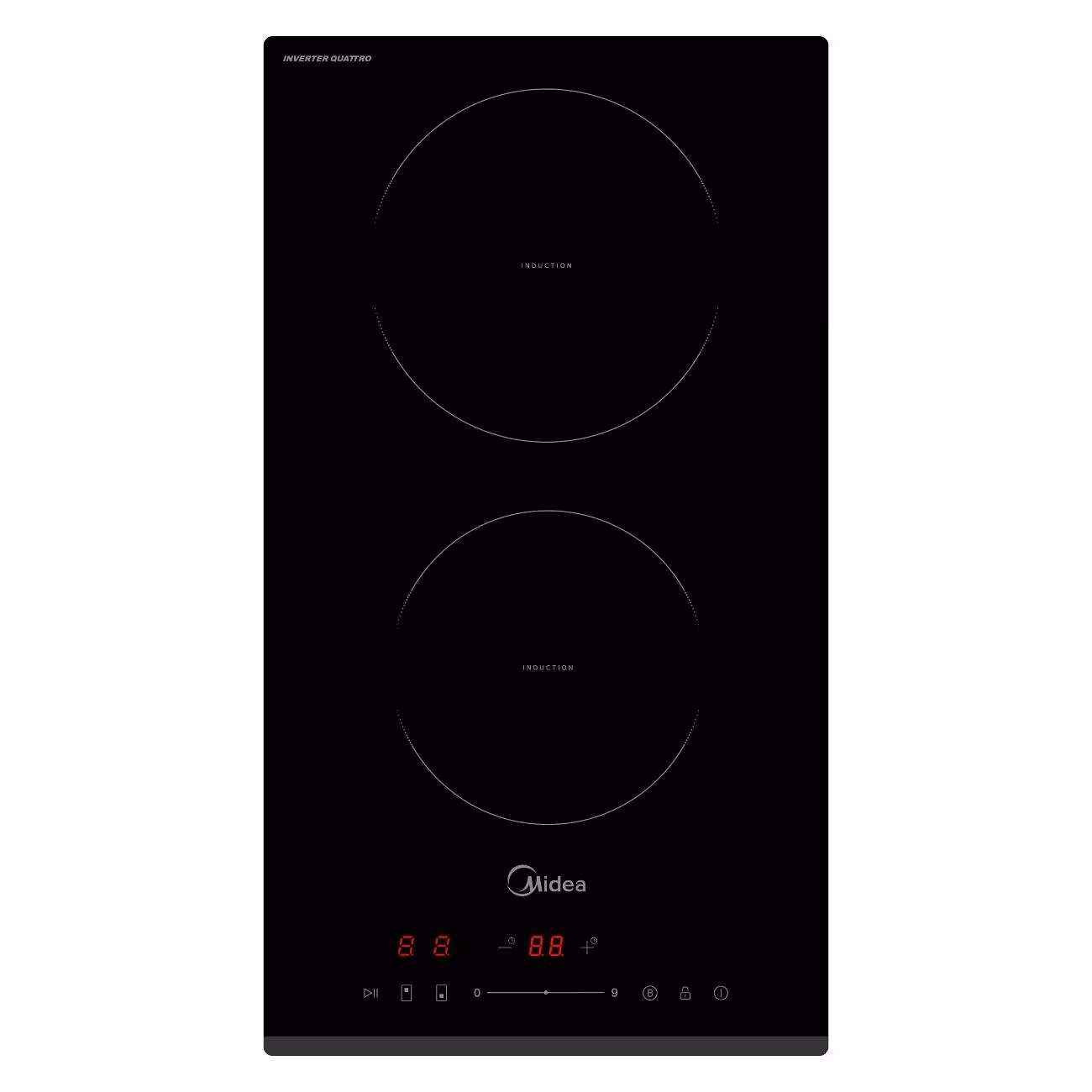 Встраиваемая модульная индукционная панель независимая Midea MIH32701F
