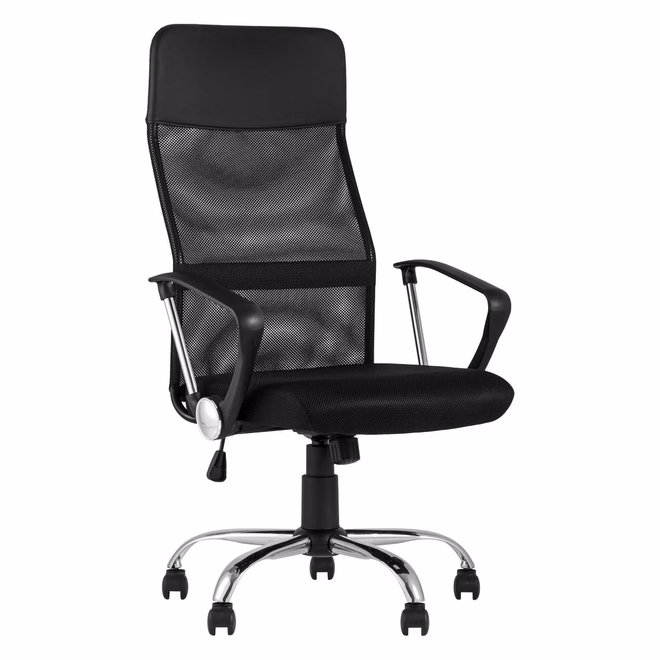 Кресло компьютерное TopChairs Benefit D-200 черный