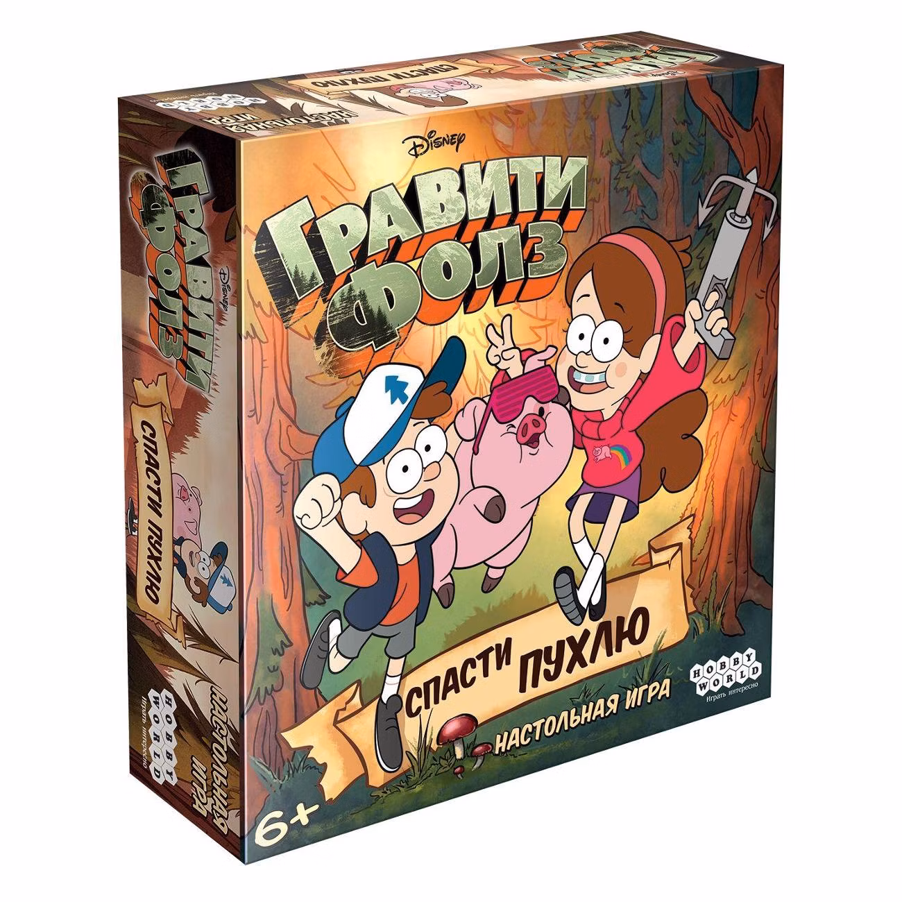 Настольная игра Hobby World Гравити Фолз Спасти Пухлю