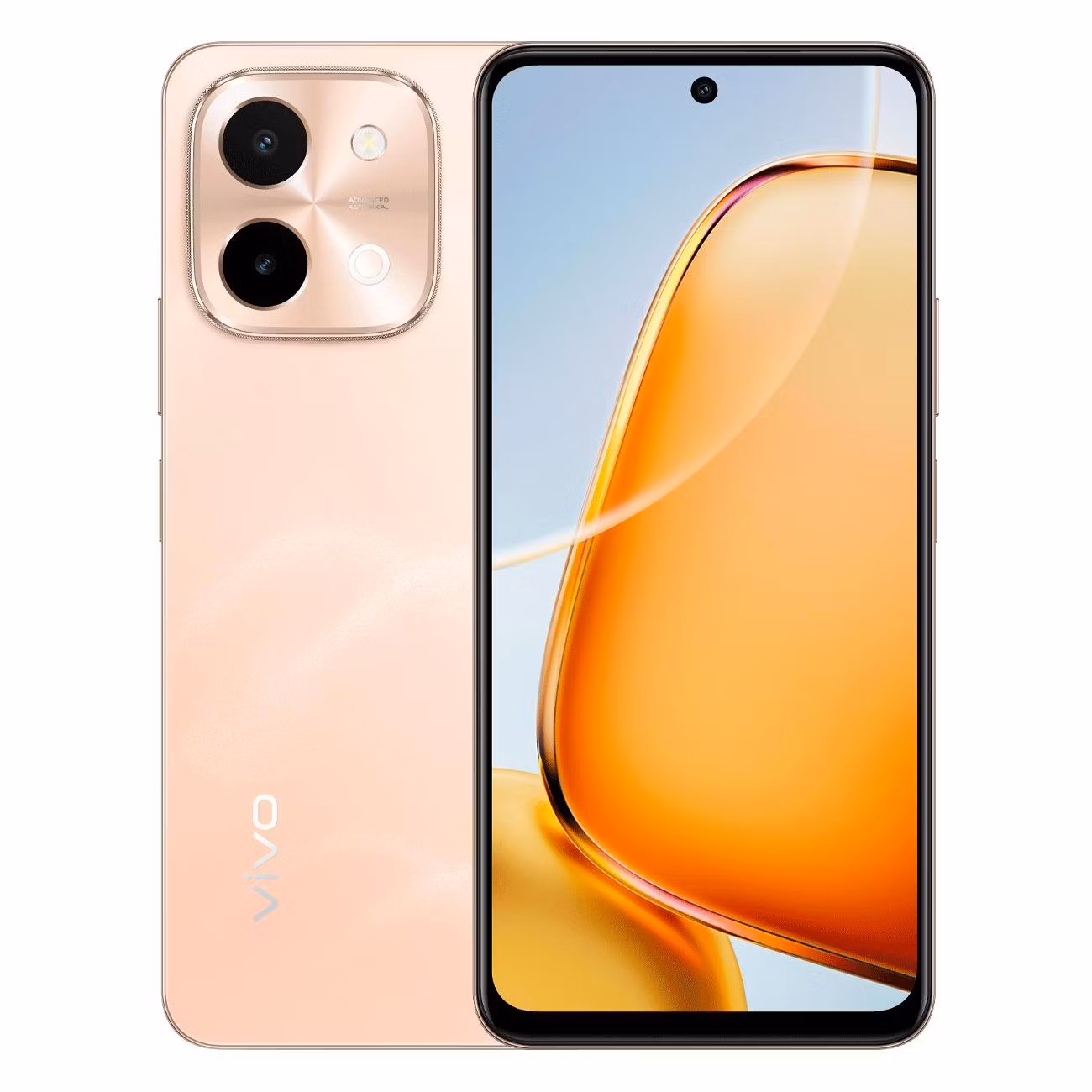 Смартфон vivo Y28 8/256GB Розовое золото