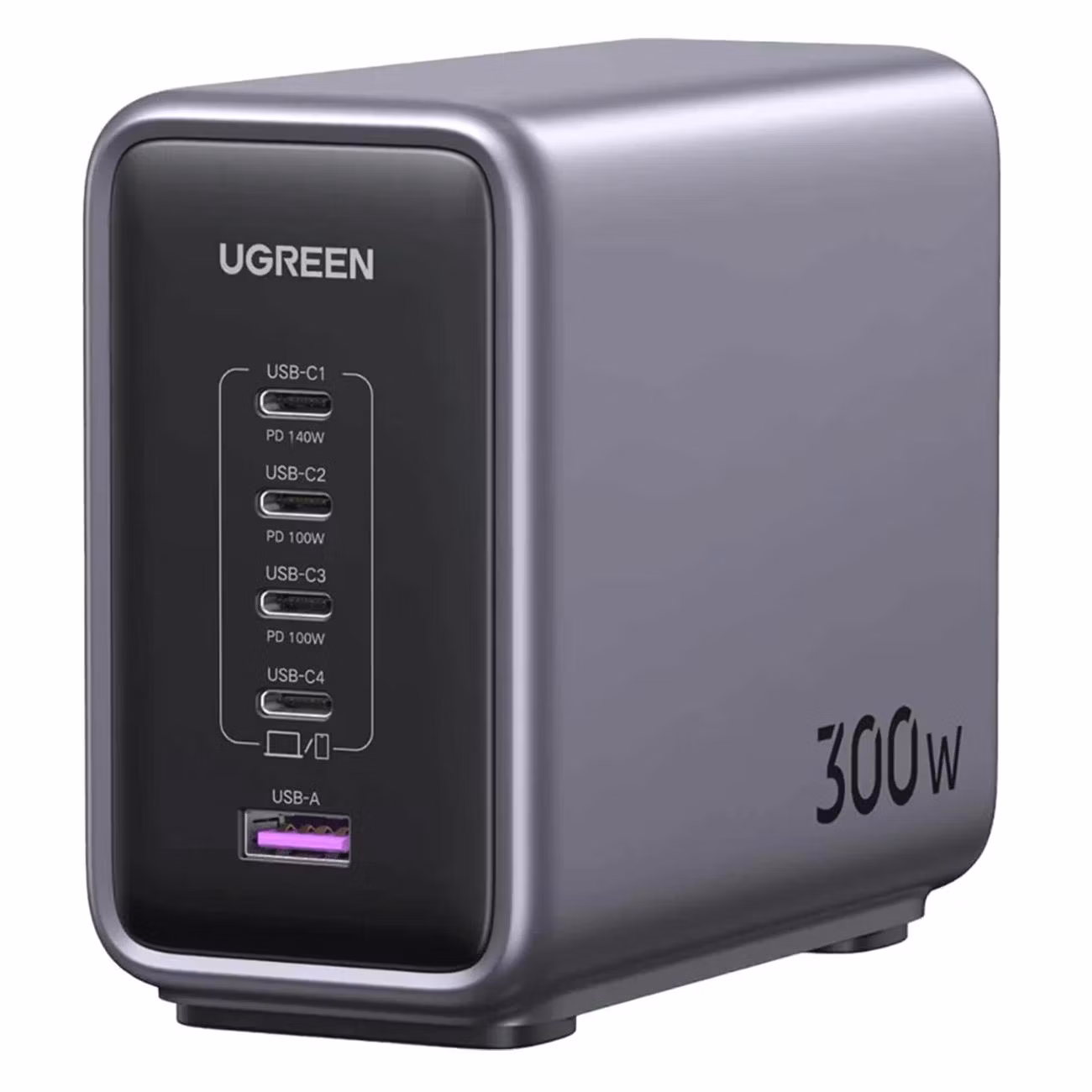 Зарядное устройство для ноутбука uGreen 1хUSB-A / 4хUSB-C Power Delivery (CD333)