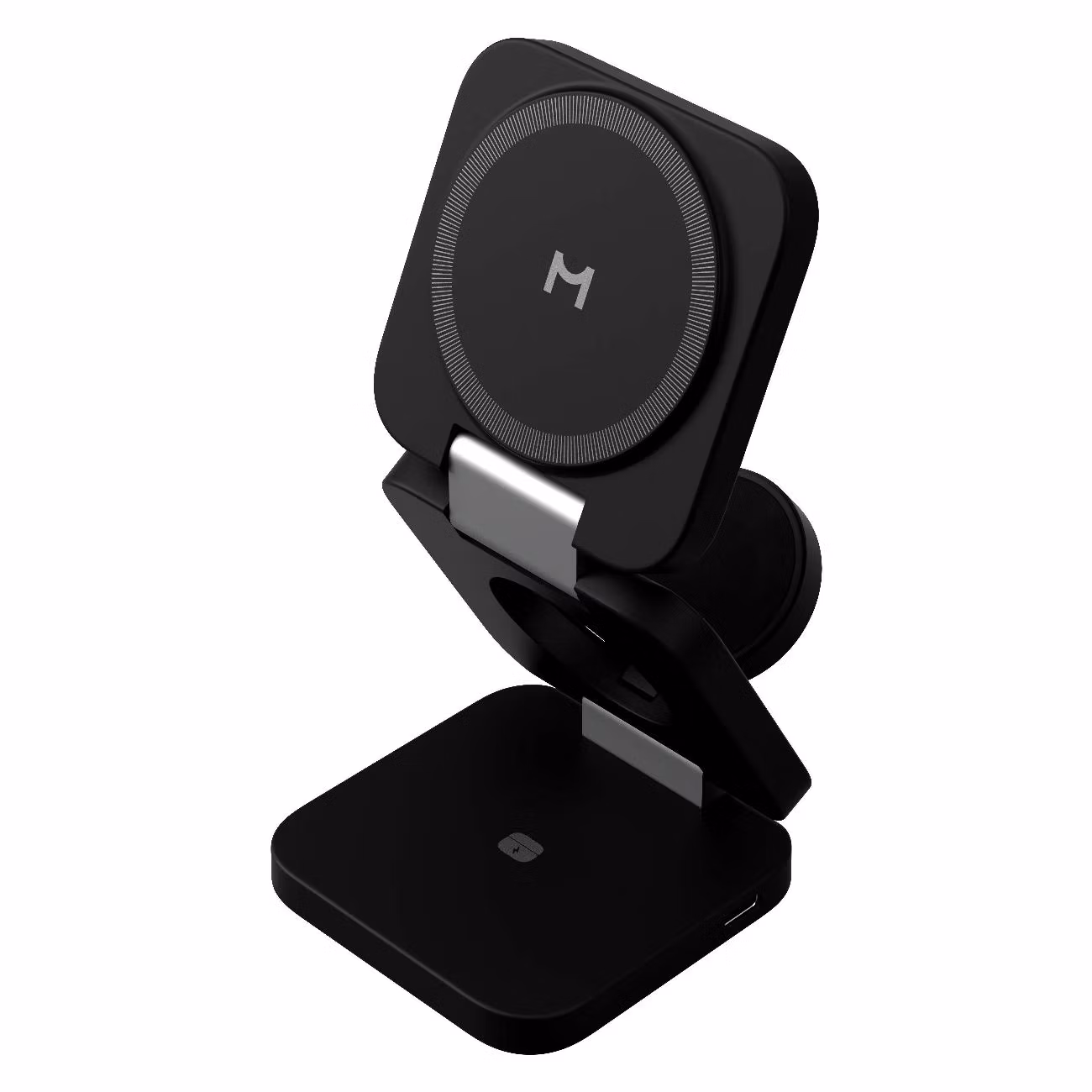 Беспроводное зарядное устройство Magssory Flex 3 в 1 для Apple черное