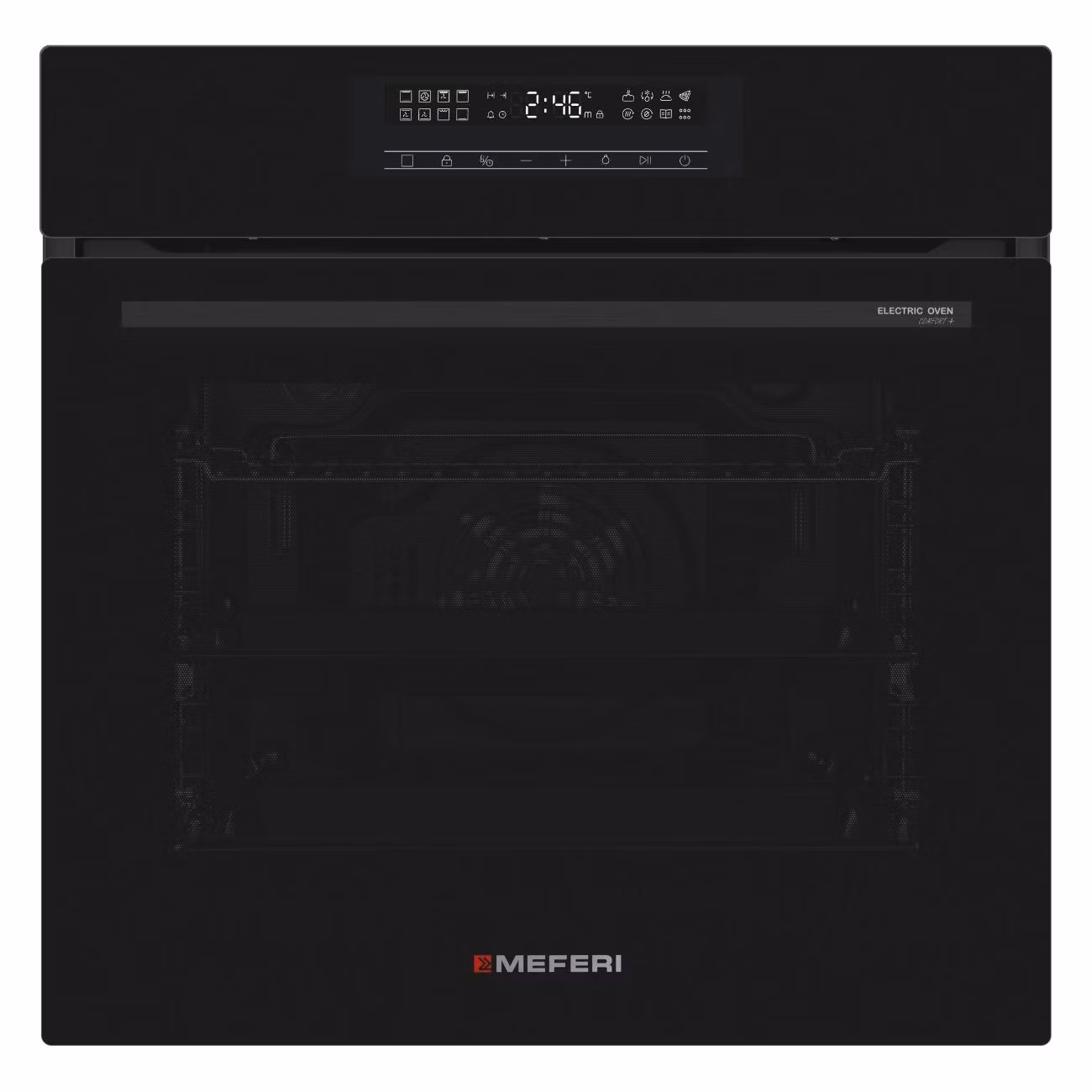 Духовой шкаф электрический MEFERI MEO6016BK COMFORT PLUS черный