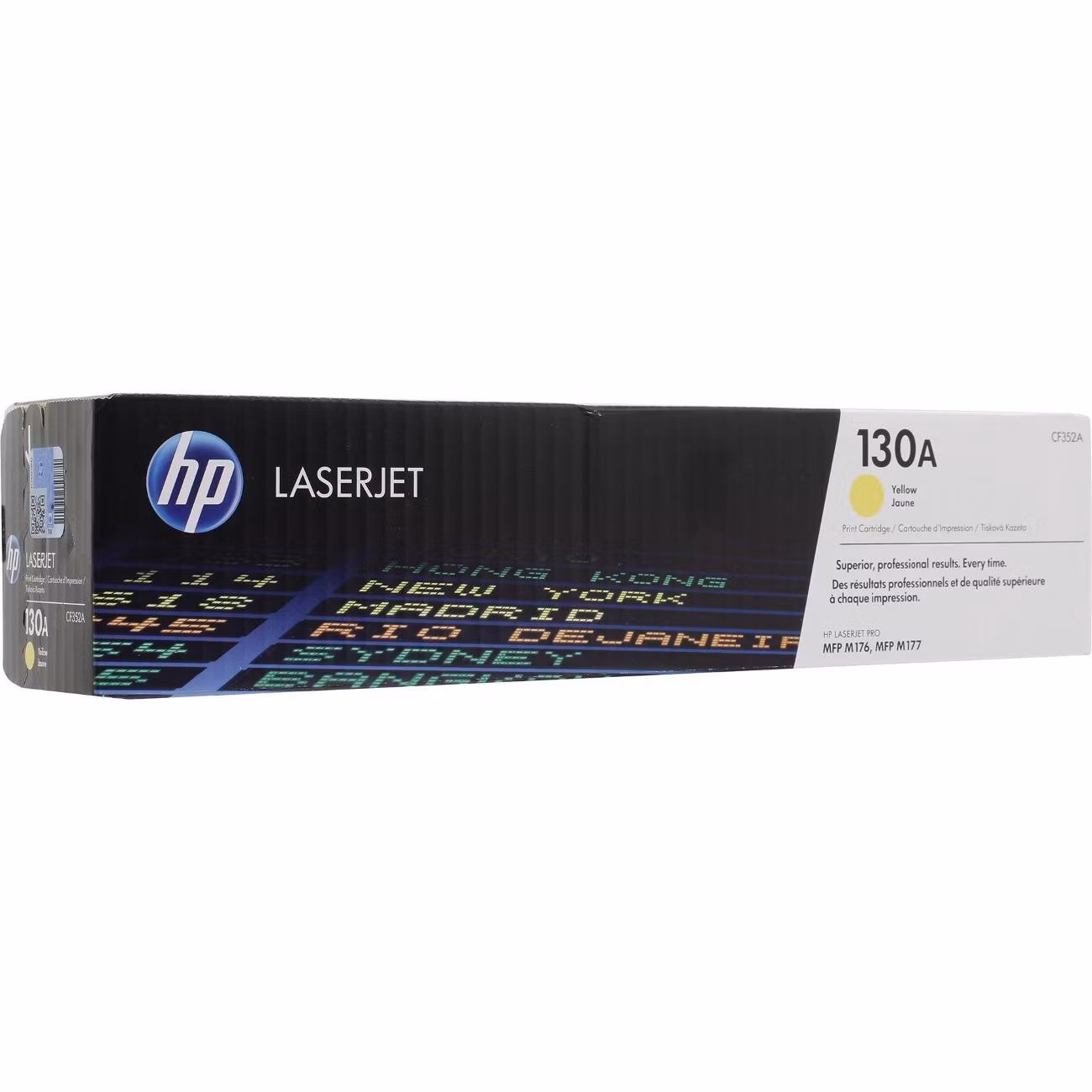 Картридж для лазерного принтера HP CF352A желтый