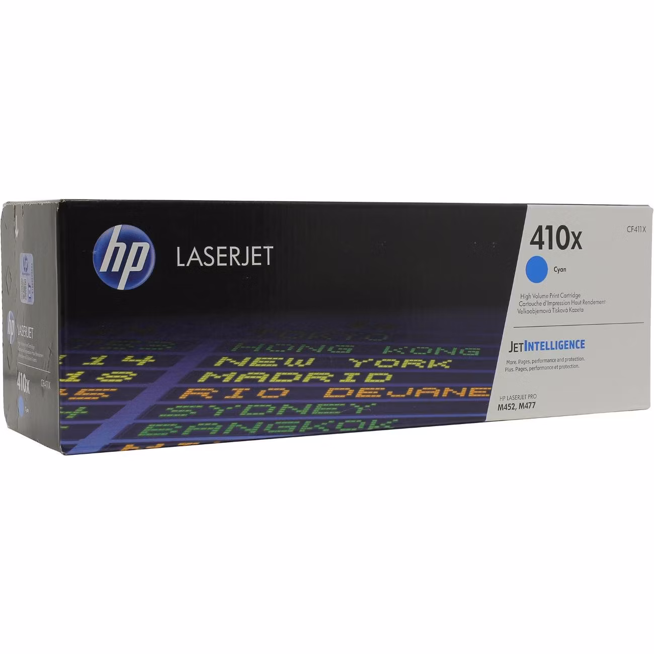 Картридж для лазерного принтера HP CF411X голубой 5000 стр.