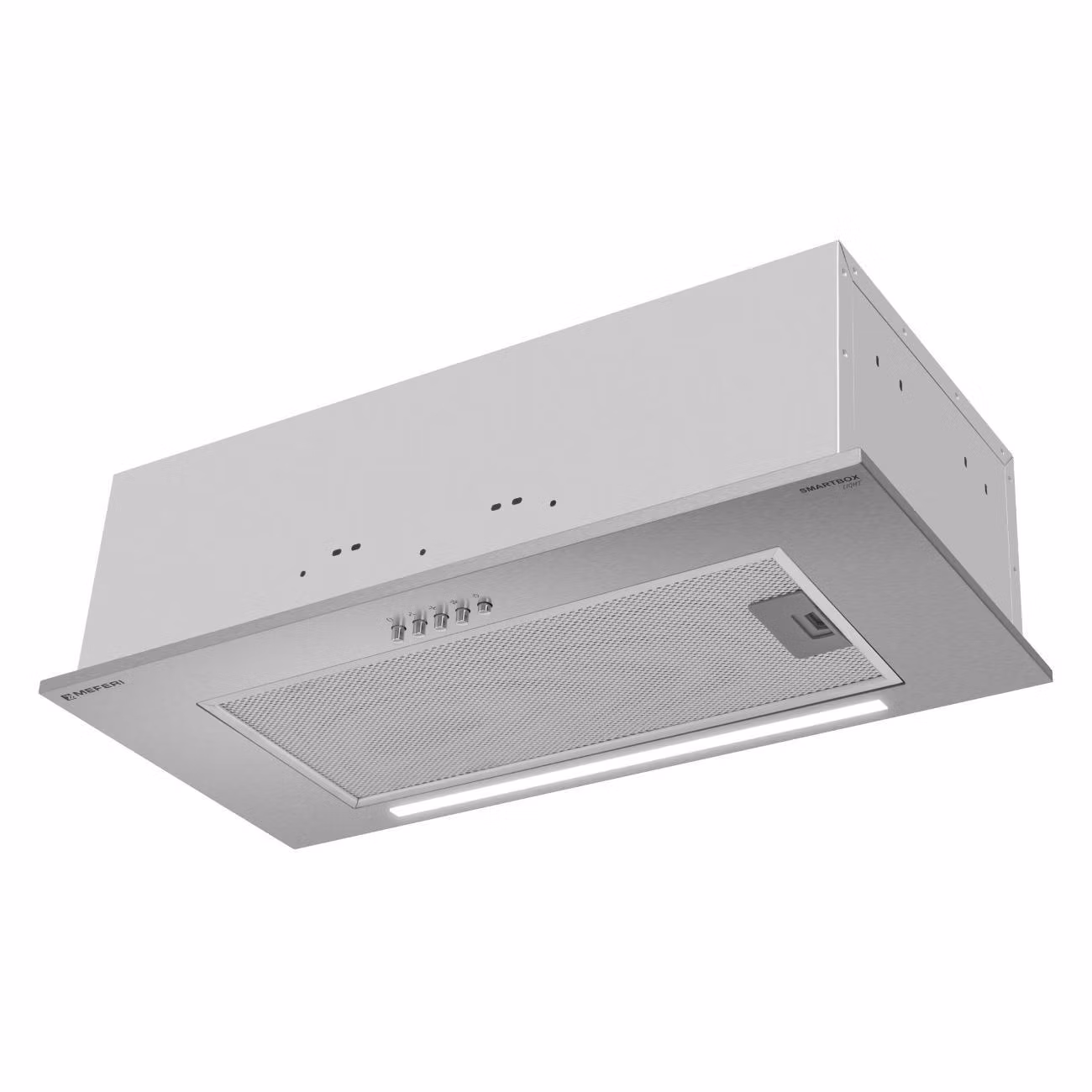 Вытяжка кухонная MEFERI SMARTBOX60IX LIGHT на 60 см встраиваемая