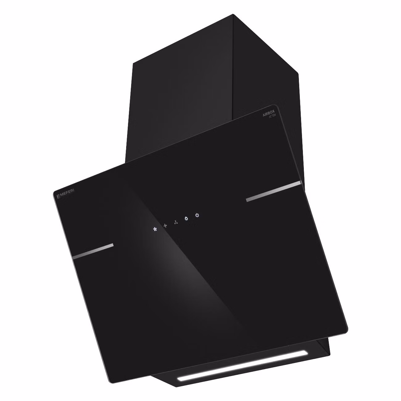 Вытяжка кухонная MEFERI AIRBOX60BK ULTRA на 60см наклонная