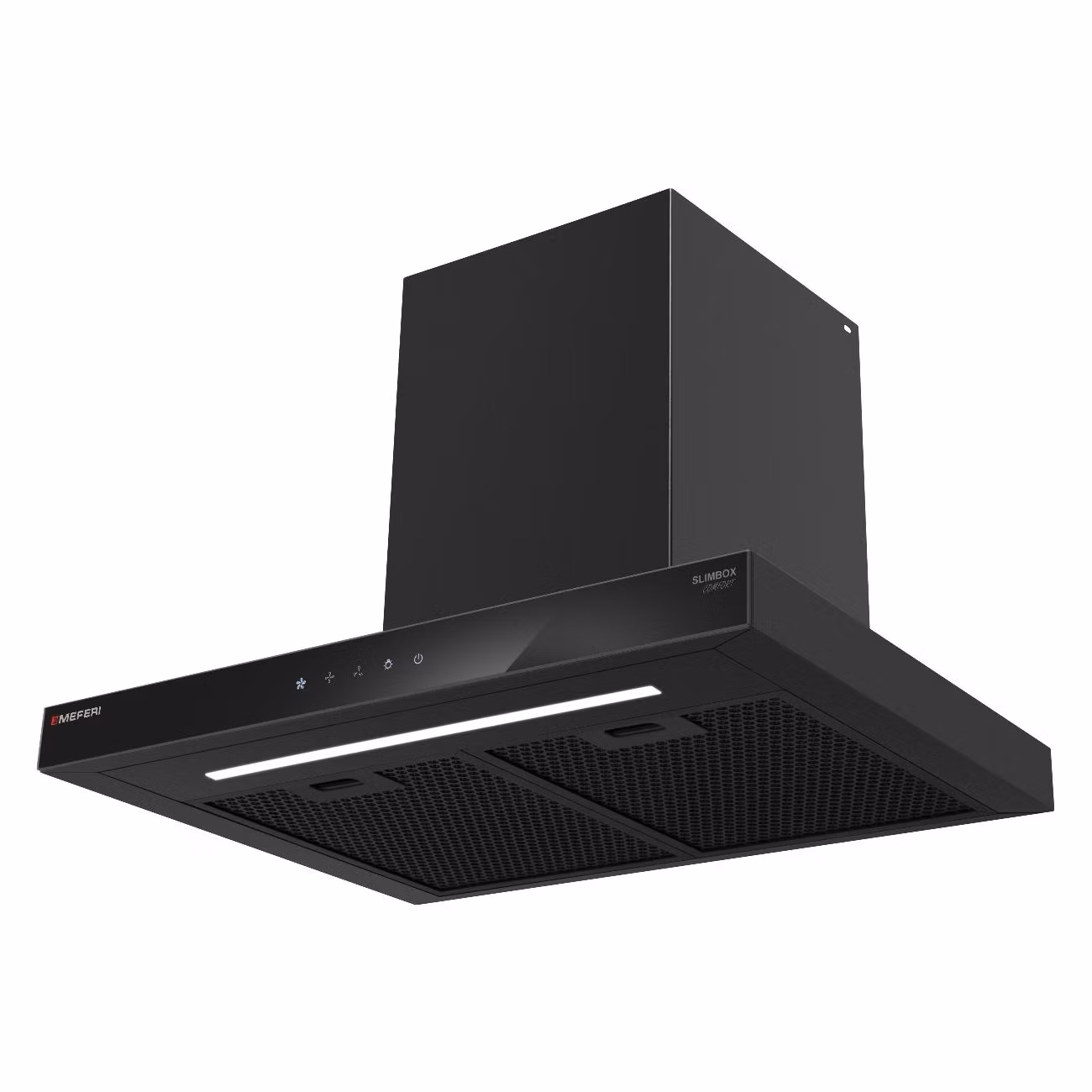 Вытяжка купольная MEFERI SLIMBOX60BK COMFORT 60см, черная