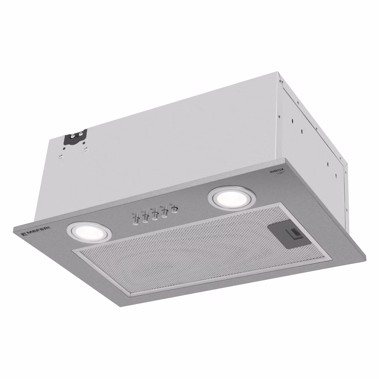 Вытяжка встраиваемая MEFERI INBOX45IX LIGHT на 45см