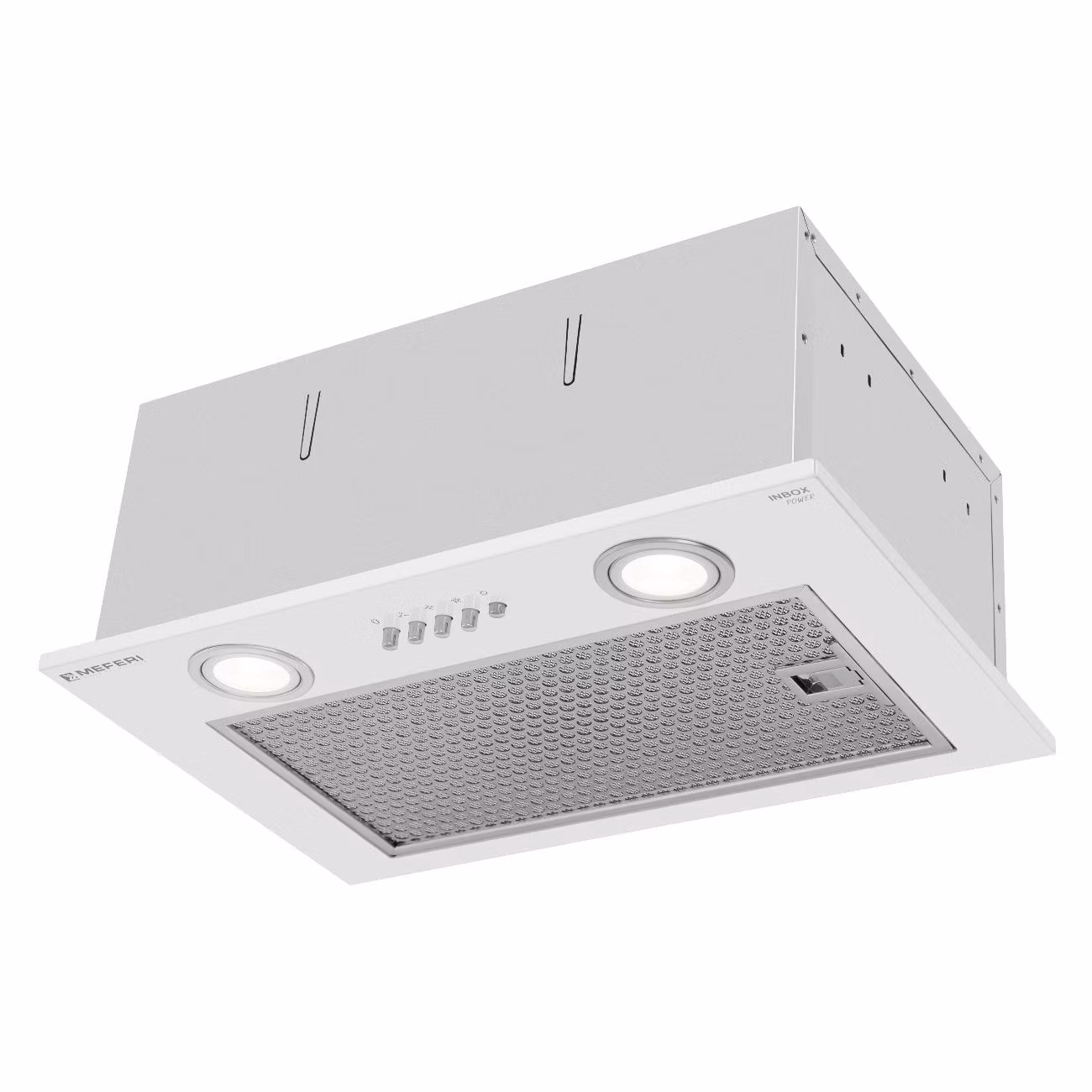 Вытяжка встраиваемая MEFERI INBOX45WH POWER на 45см