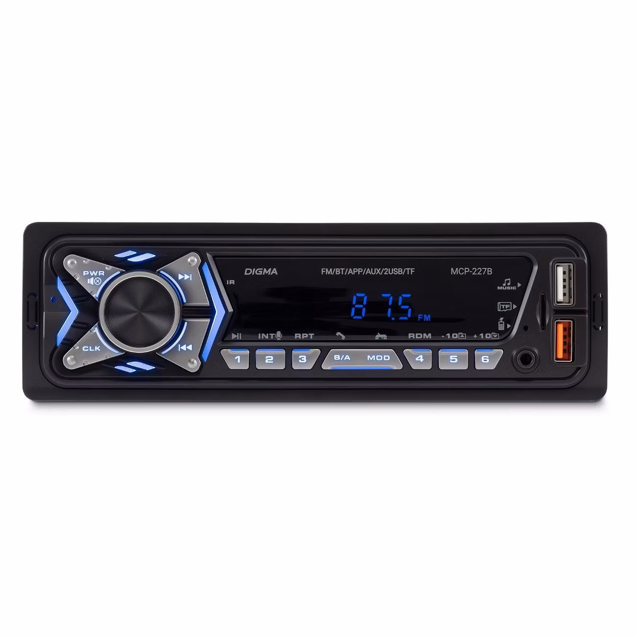 USB-автомагнитола Digma MCP-227B
