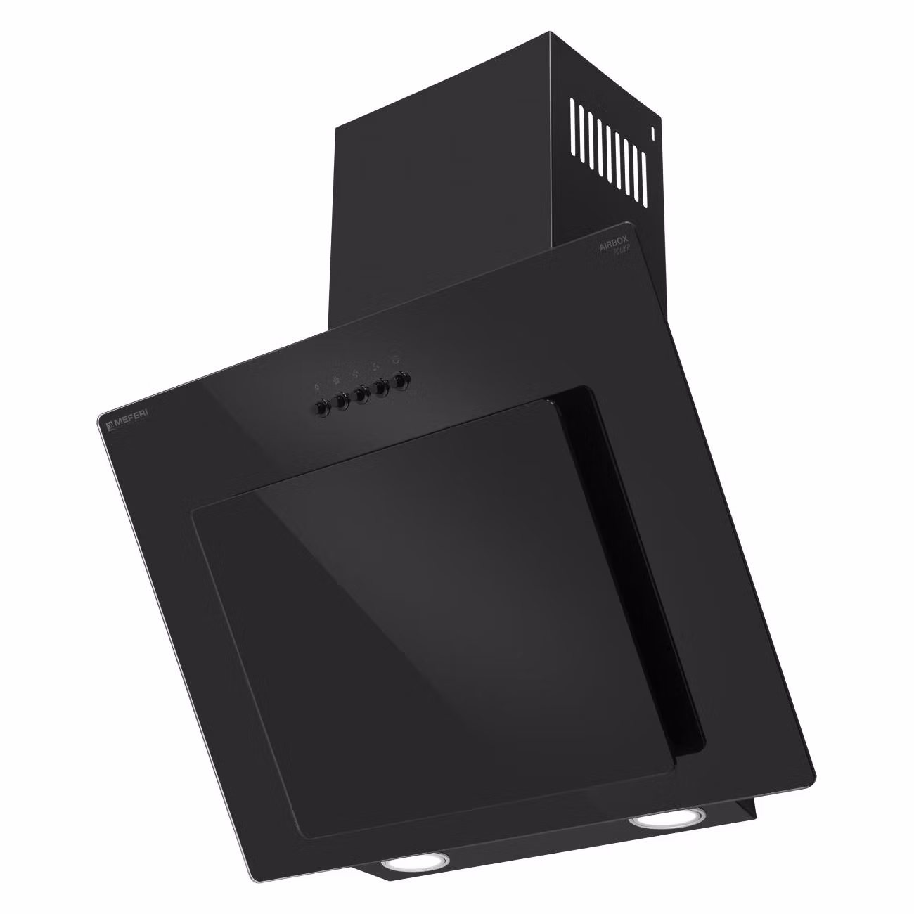 Вытяжка кухонная MEFERI AIRBOX60BK POWER на 60см наклонная