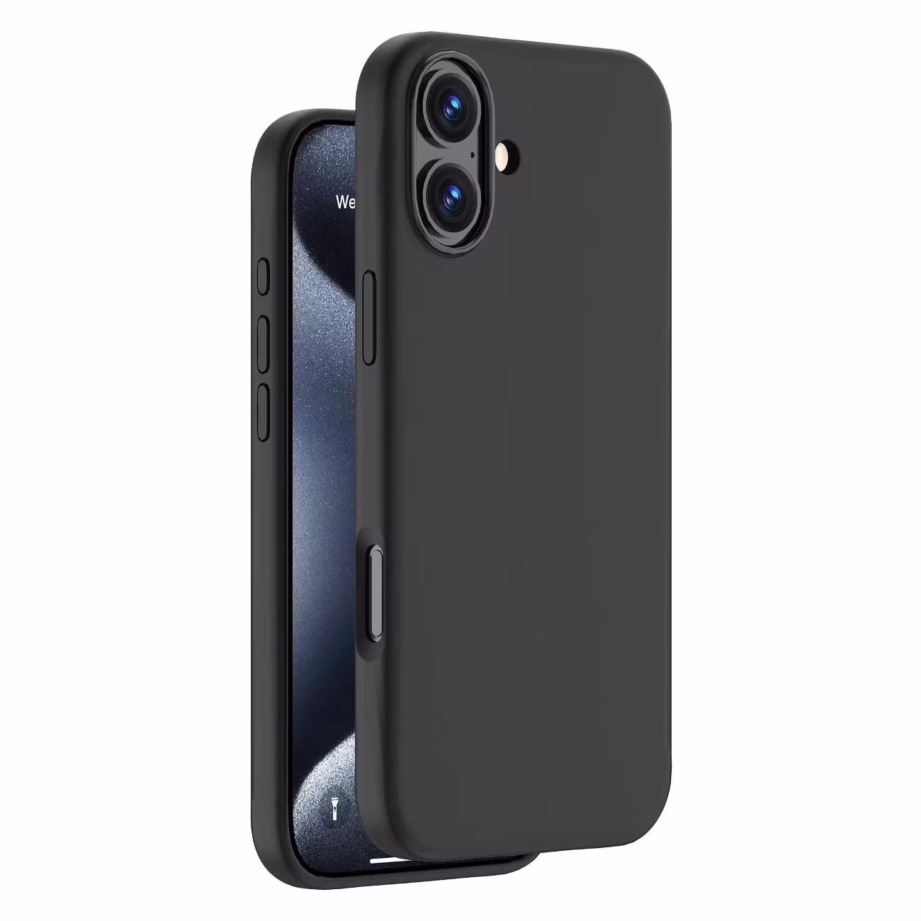 Чехол Deppa Liquid Silicone Magsafe для iPhone 16 Plus черный