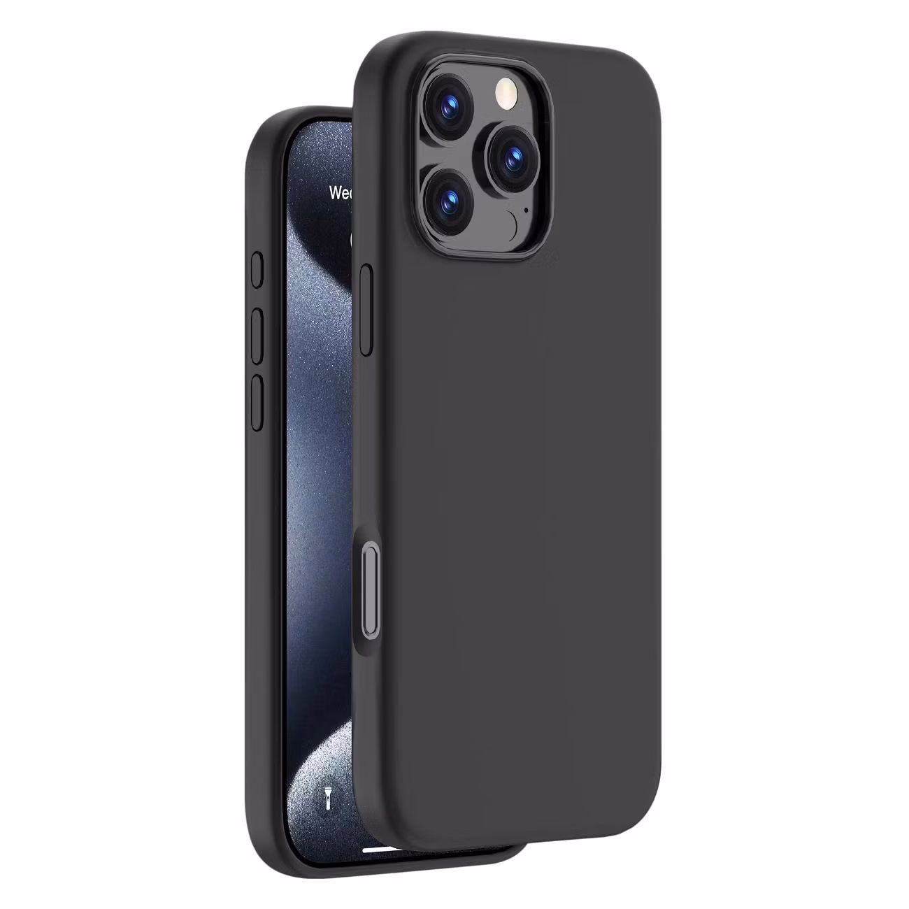 Чехол Deppa Liquid Silicone Magsafe для iPhone 16 Pro черный
