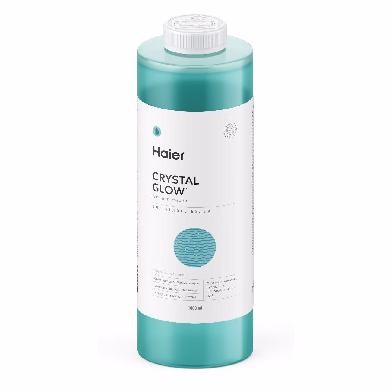 Гель для стирки белого белья HAIER Хрустальное сияние, 1л