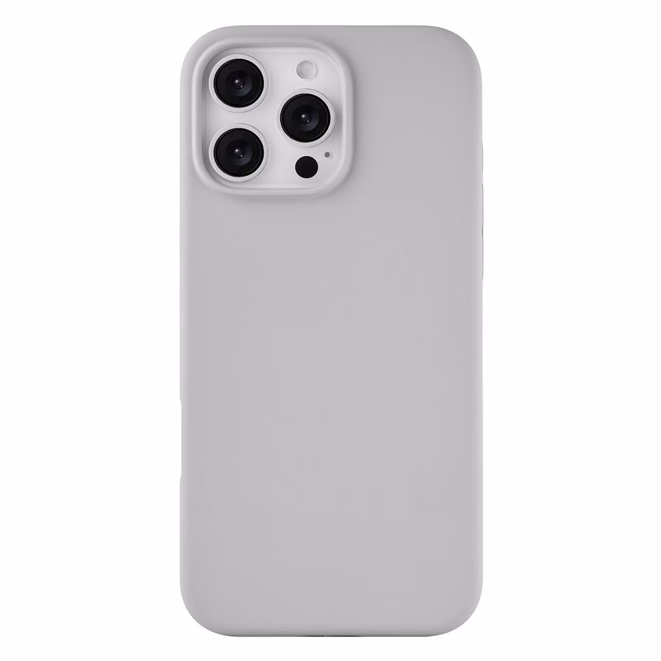Чехол для смартфона, телефона uBear Touch Mag Case iPhone 16 Pro Max софт-тач светло-серый