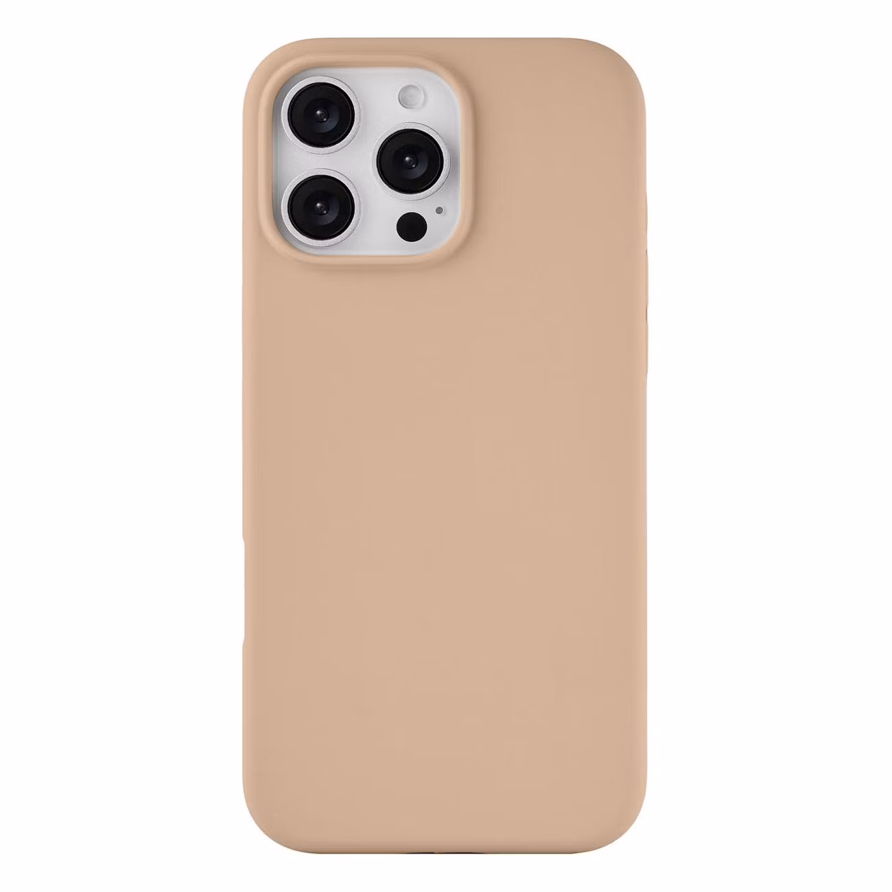 Чехол для смартфона, телефона uBear для iPhone 16 Pro Max, софт-тач, латте