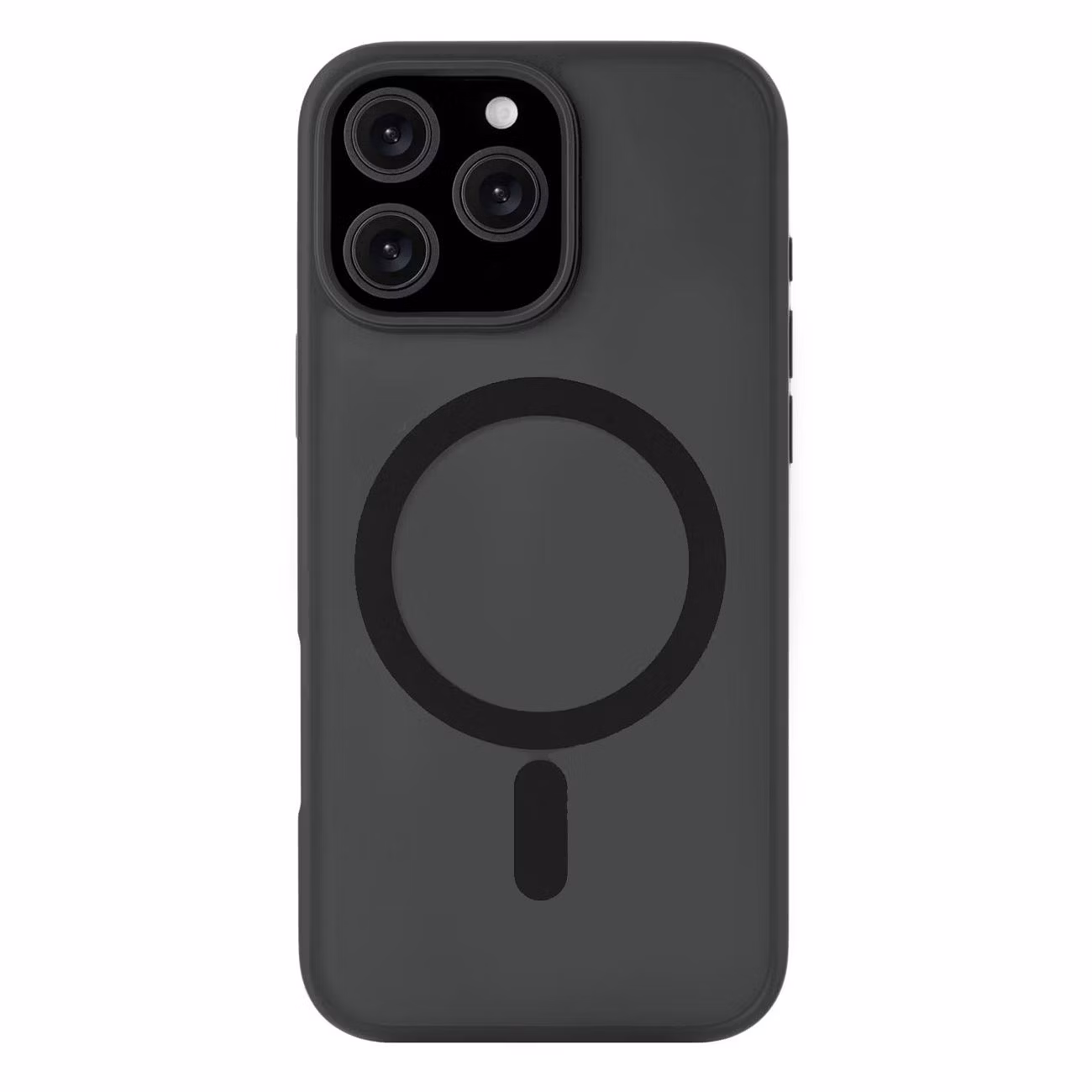 Чехол для смартфона, телефона uBear для iPhone 16 Pro Max, силк-тач, черный