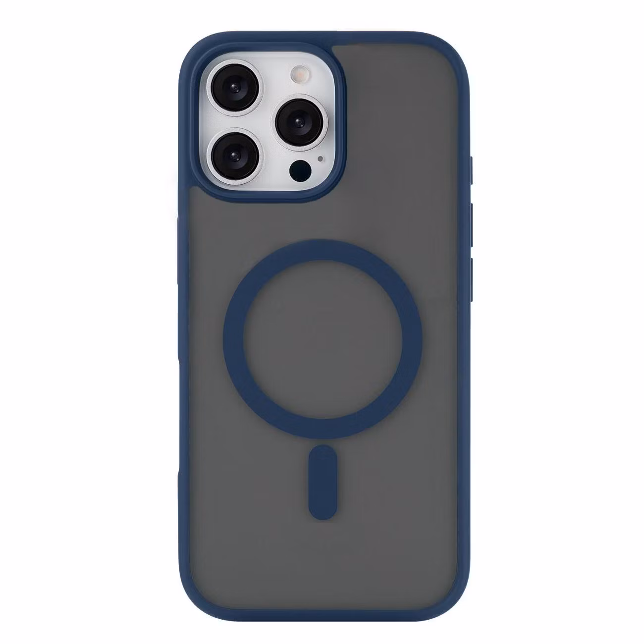 Чехол для смартфона, телефона uBear Cloud Mag Case iPhone 16 Pro Max силк-тач темно-синий